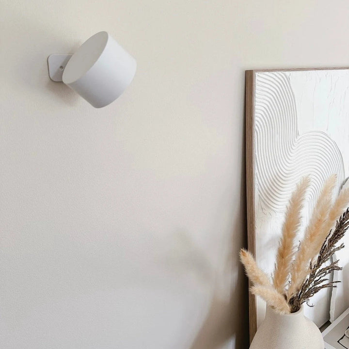 Miviano Halo™ Cordless Magnetic Wall Light – 360° Rotating Glow