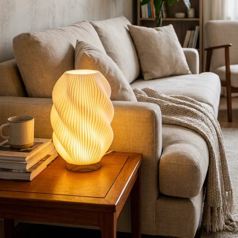 Wave LED Table Lamp