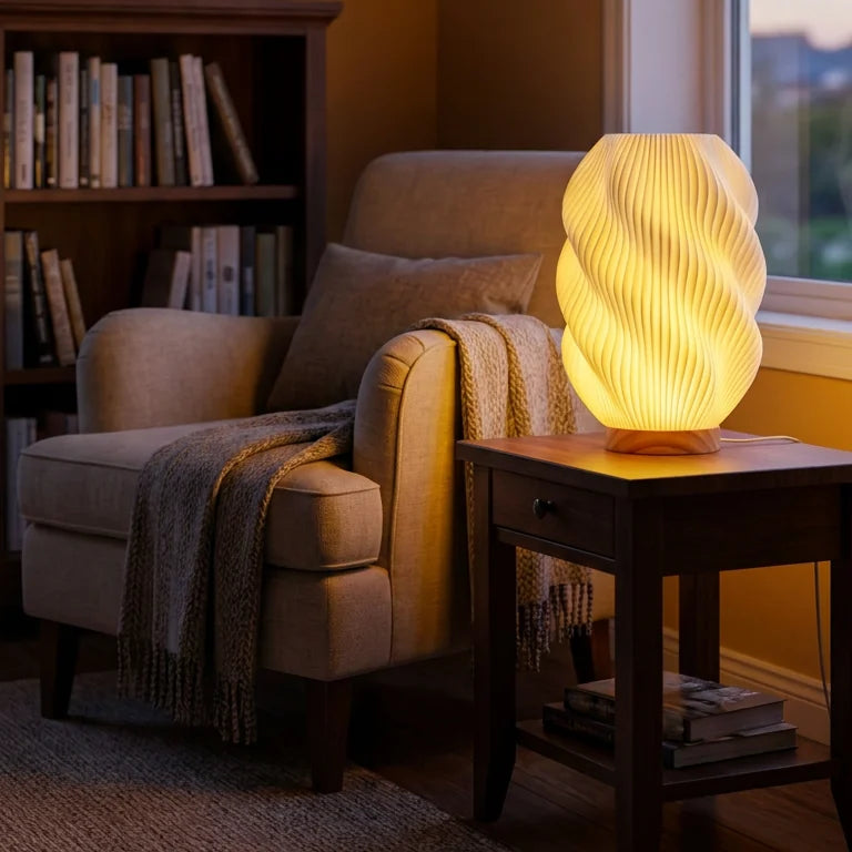 Wave LED Table Lamp