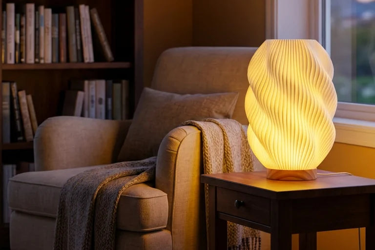Wave LED Table Lamp