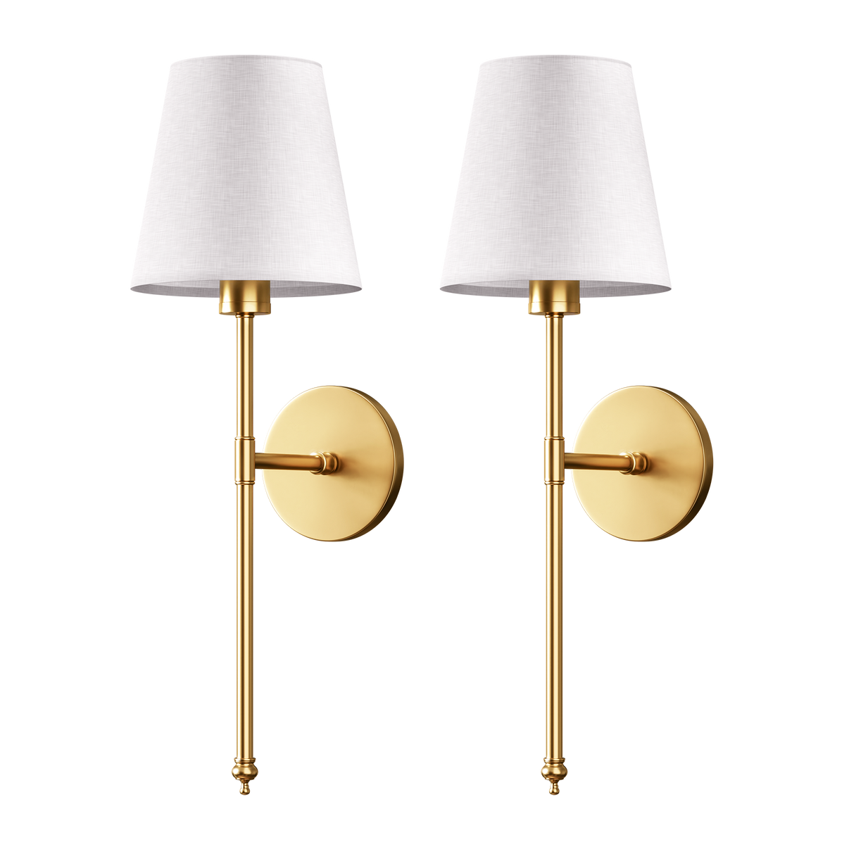 Miviano Lumi™ Cordless Wall Sconces – Tool-Free Installation
