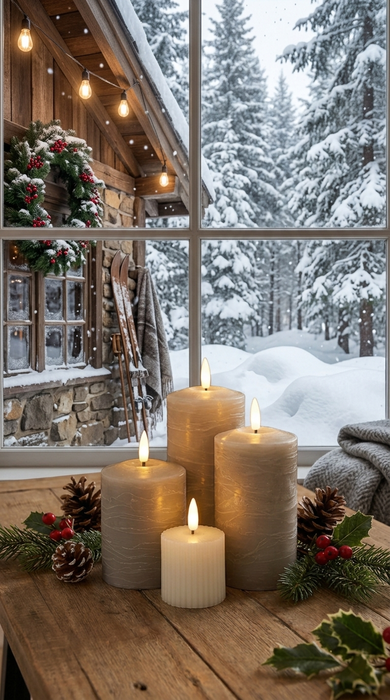 LED CANDLES FLICKERING FLAME