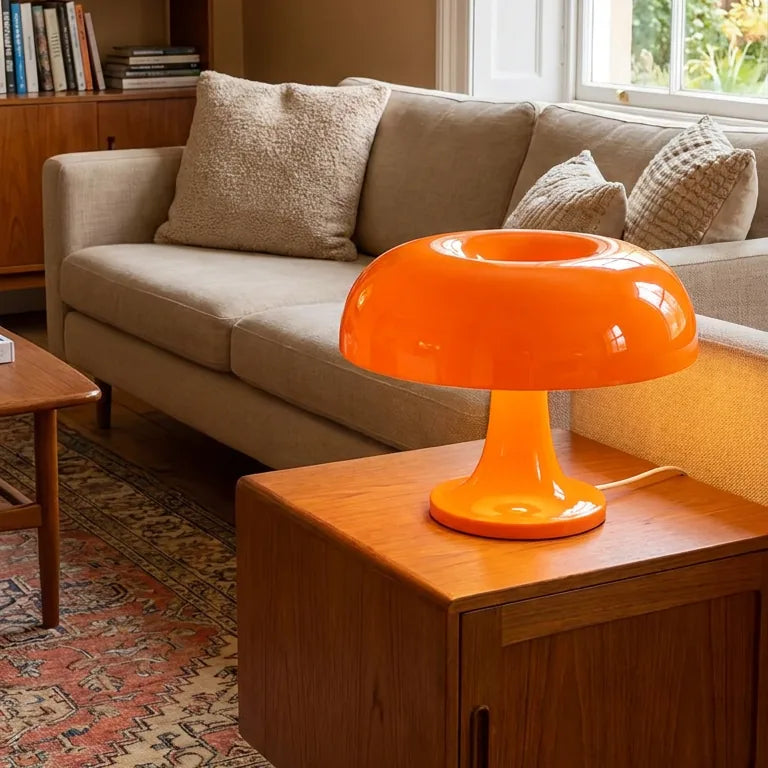 Vintage Mushroom Lamp