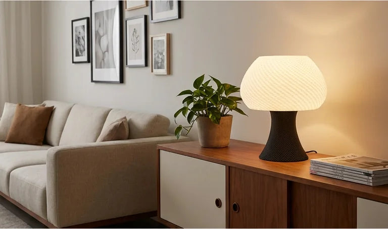 Mushroom Table Lamp