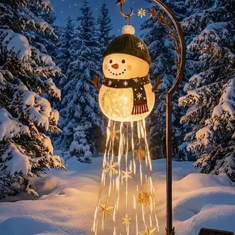 Snowman LED Garden Lamp