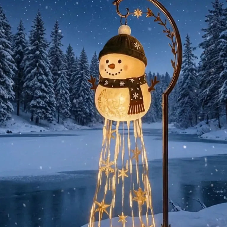 Snowman LED Garden Lamp