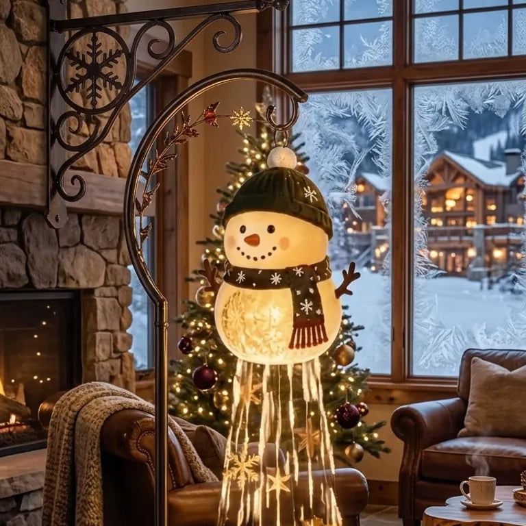 Snowman LED Garden Lamp