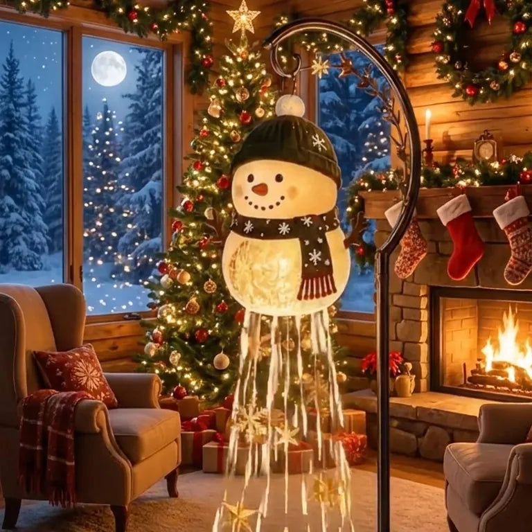 Snowman LED Garden Lamp