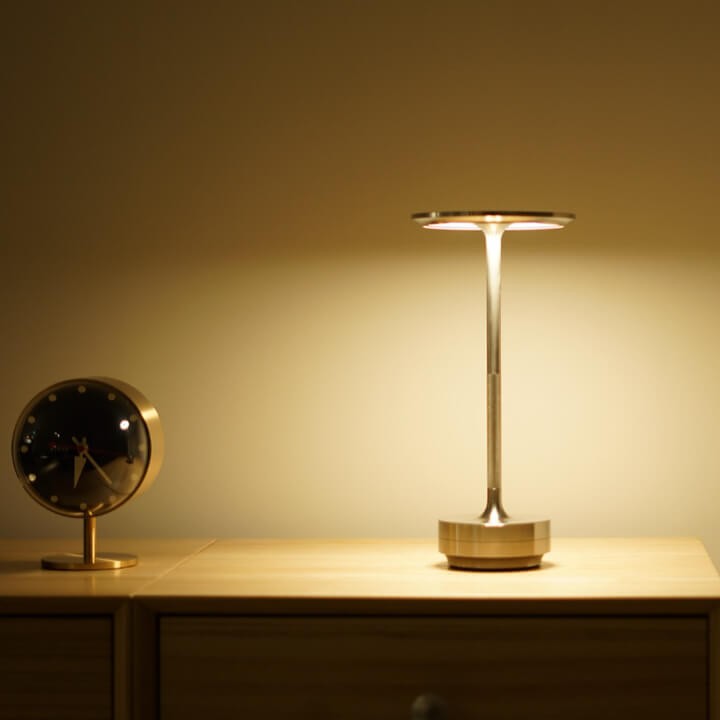 Minimal™ Metallic Cordless Table Lamp