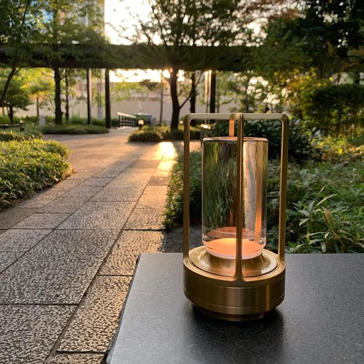 Miviano Lantern™ Cordless Crystal Table Lamp