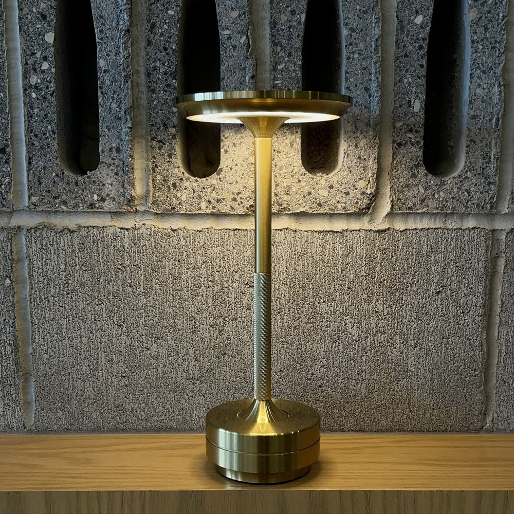 Minimal™ Metallic Cordless Table Lamp